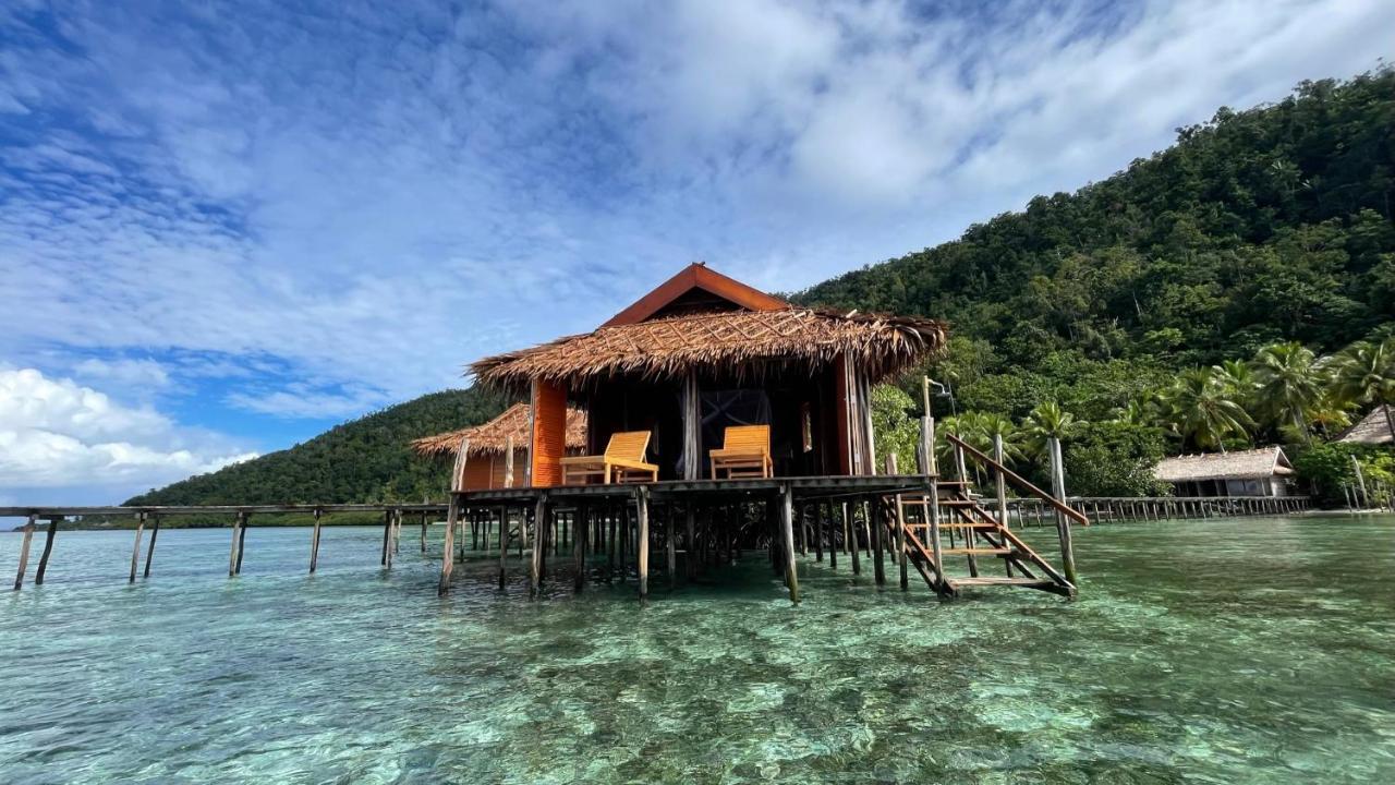 Nyande Raja Ampat Hotell Pulau Mansuar Exteriör bild